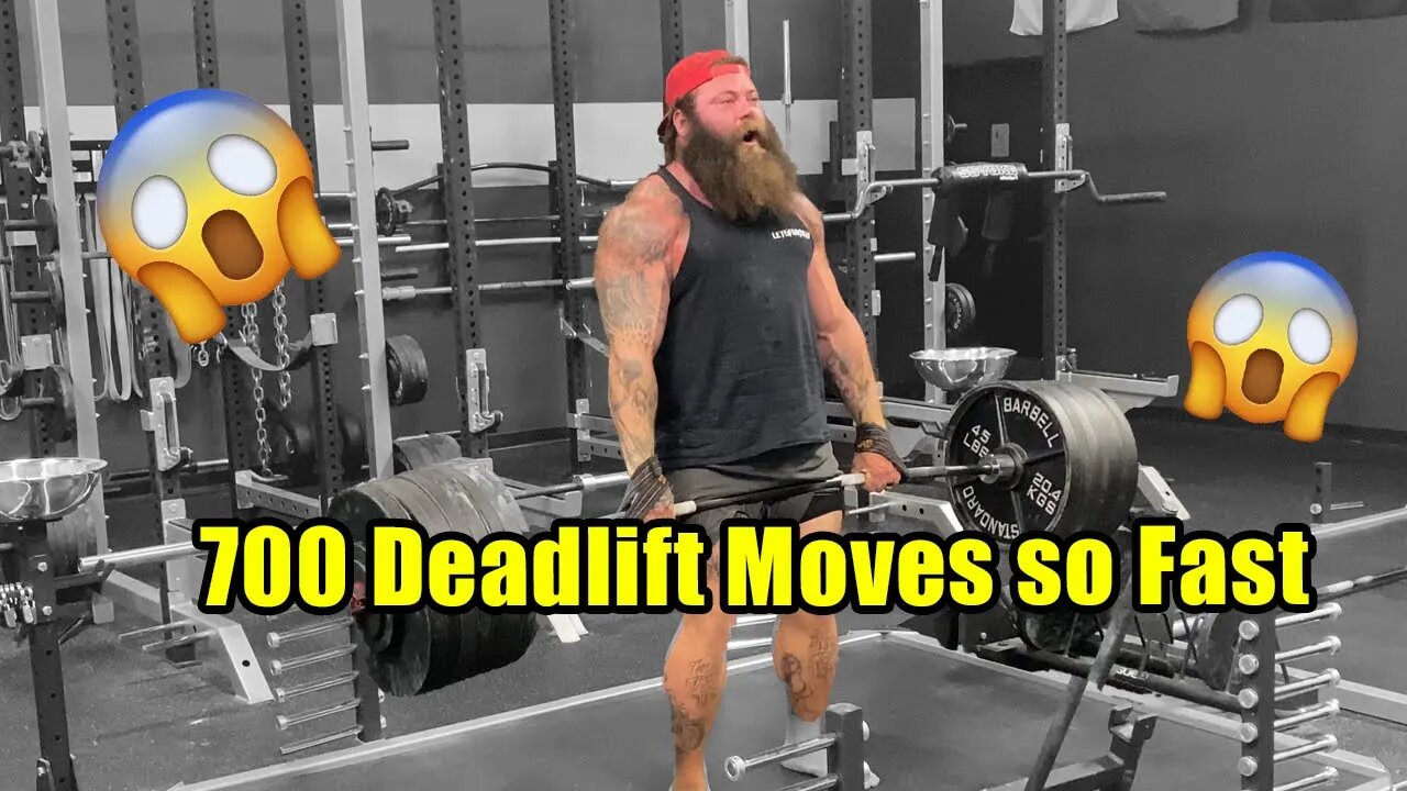 Is 700lbs supposed to move this fast?