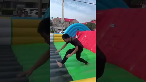Who can successfully challenge the champion#inflatable manufacturer#factoryslide #castle #inflatable
