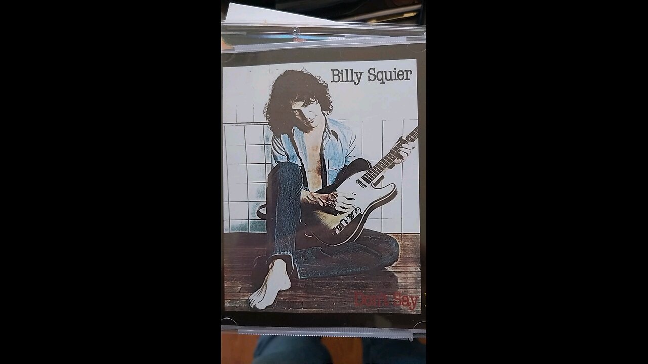 Billy Squire CD in my car