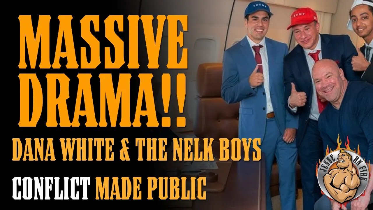DRAMA!! Dana White & Nelk Boys CONFLICT Made Public