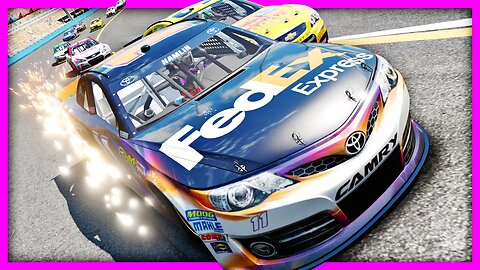 EVERYONE BLEW A TIRE! // NASCAR 2013 Career Mode Ep. 2