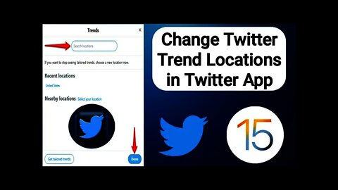 How to Change Twitter Trending Location || how to change trends location in twitter