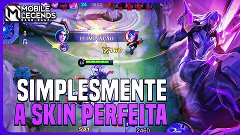 QUE SKIN PERFEITA!!! LEOMORD DE SKIN ABYSS TA SURREAL | MLBB