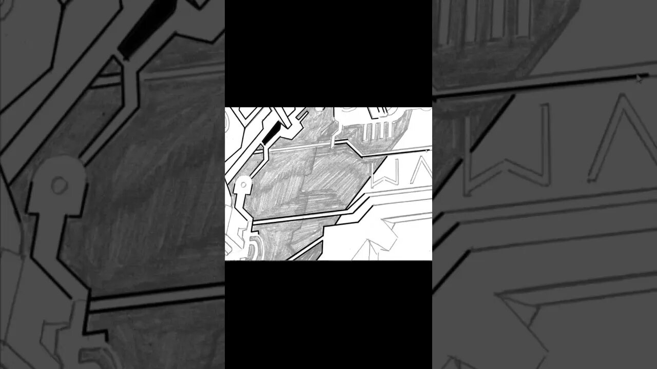 Melvin #3 New Panel 4 inking short