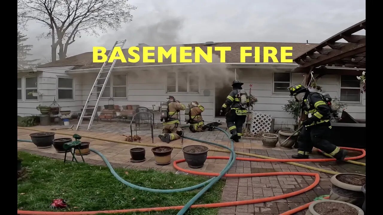 Quick Knockdown of Basement fire in Ewing NJ