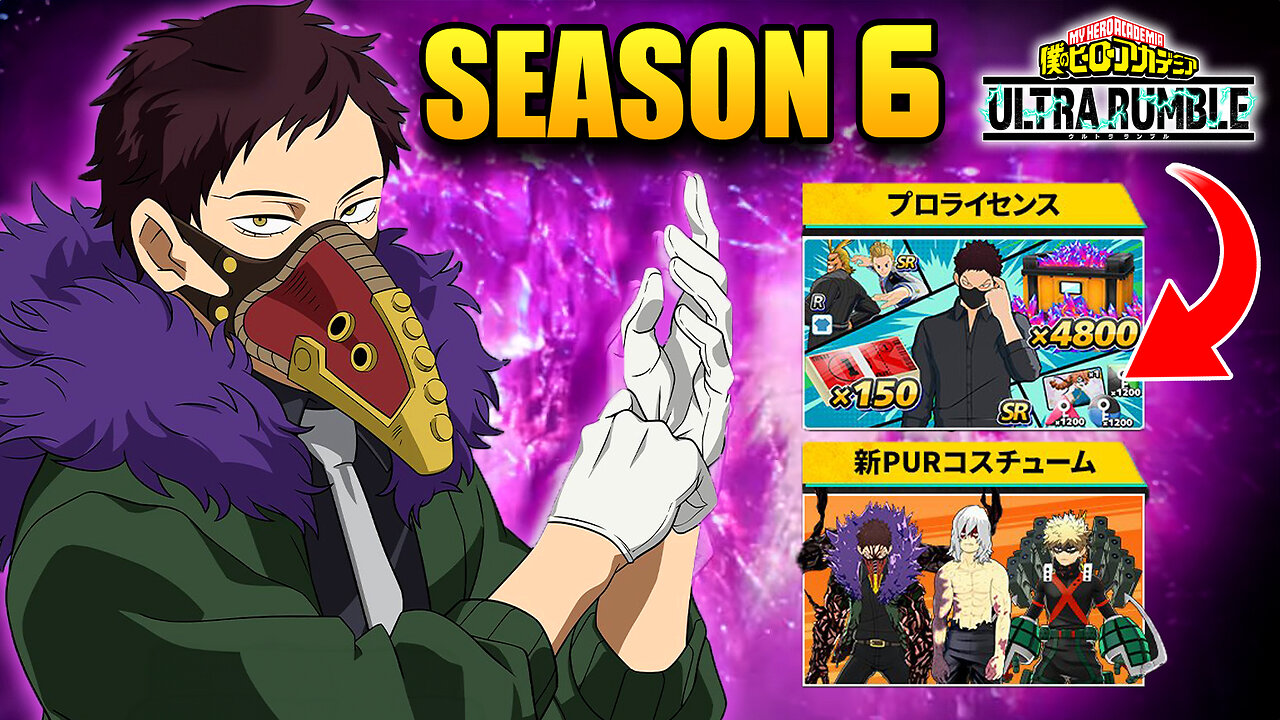 🔴 LIVE MHUR SEASON 6 💥 OVERHAUL SPECIAL ACTION IS INSANE 💚 MY HERO ULTRA RUMBLE