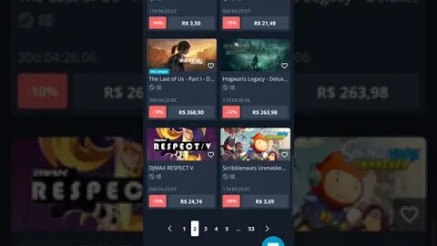 Nuuvem Jogos p/ Steam e outras muito mais baratos.