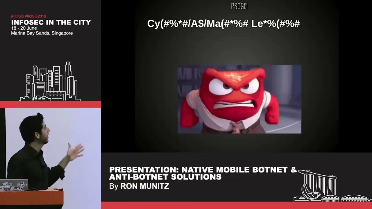 Native Mobile Botnet & Anti Botnet Solutions Presented by Ron Munitz