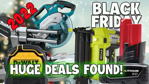 AVOID THE CROWD! HUGE (NEW) Black Friday Power Tool Deals Found (NOT FOUND IN STORES)