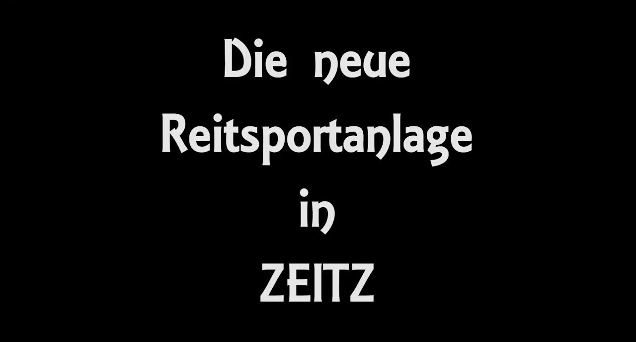 Die neue Reitsportanlage in Zeitz