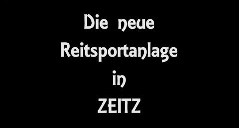 Die neue Reitsportanlage in Zeitz