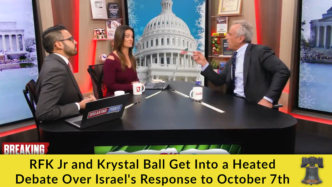 RFK Jr and Krystal Ball Get Into a Heated Debate Over Israel's Response to October 7th