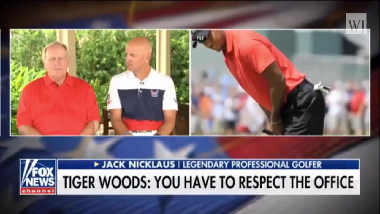 Greatest Golfer of All Time Jack Nicklaus Speaks Out on Tiger Woods’ Trump Comments