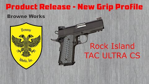 Product Release - Rock Island Compact Size 1911 + Grip Giveaway