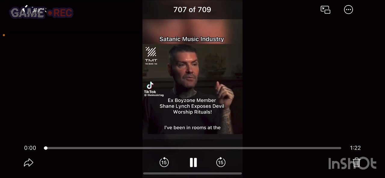 Ex boyzone band member Shane Lynch exposes Satanist in music industry.