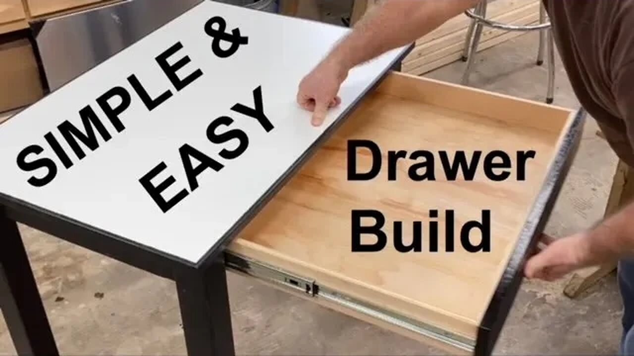 Adding a Drawer to a Studio Desk