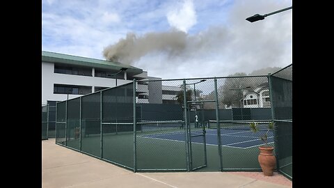 Pamplemousse Grille damaged in fire