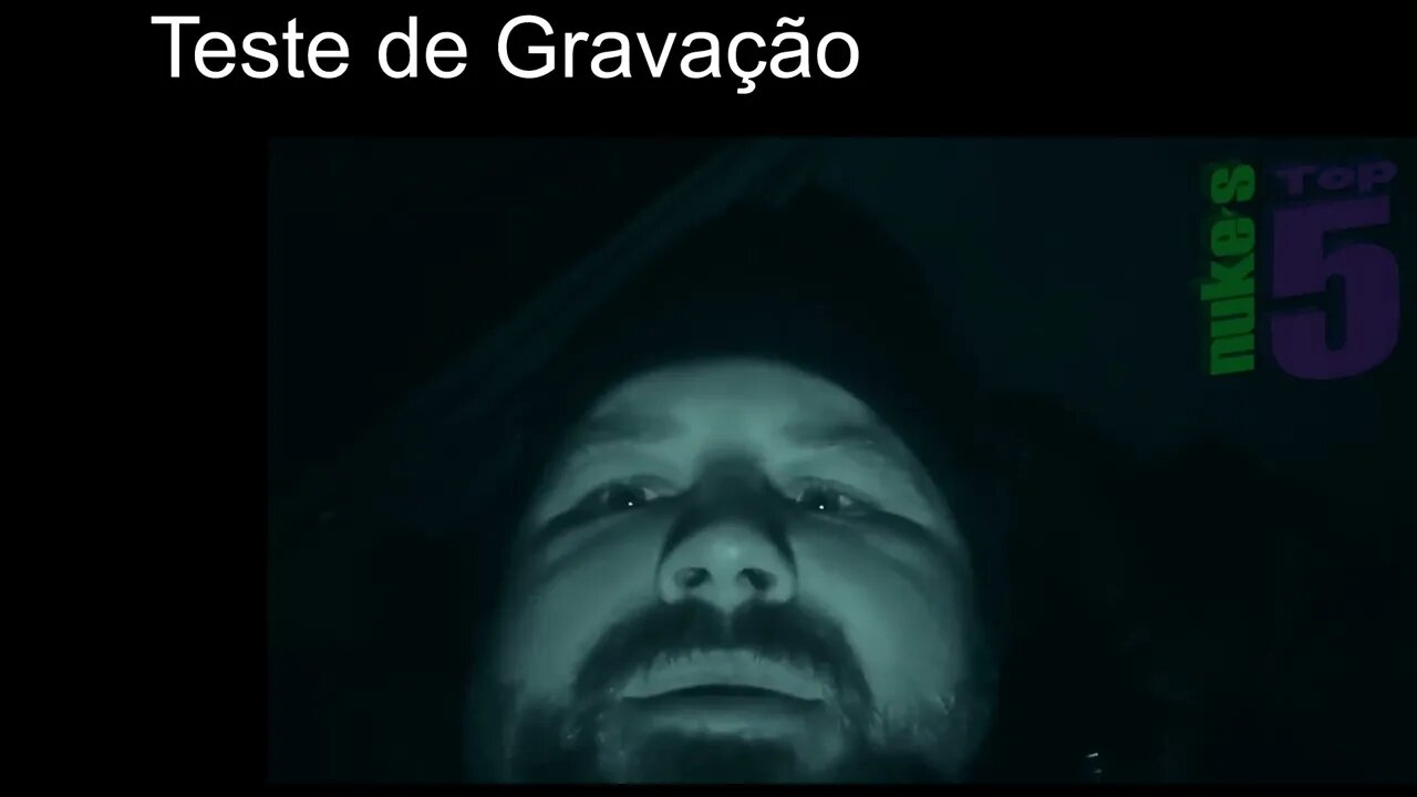 Teste de gravação