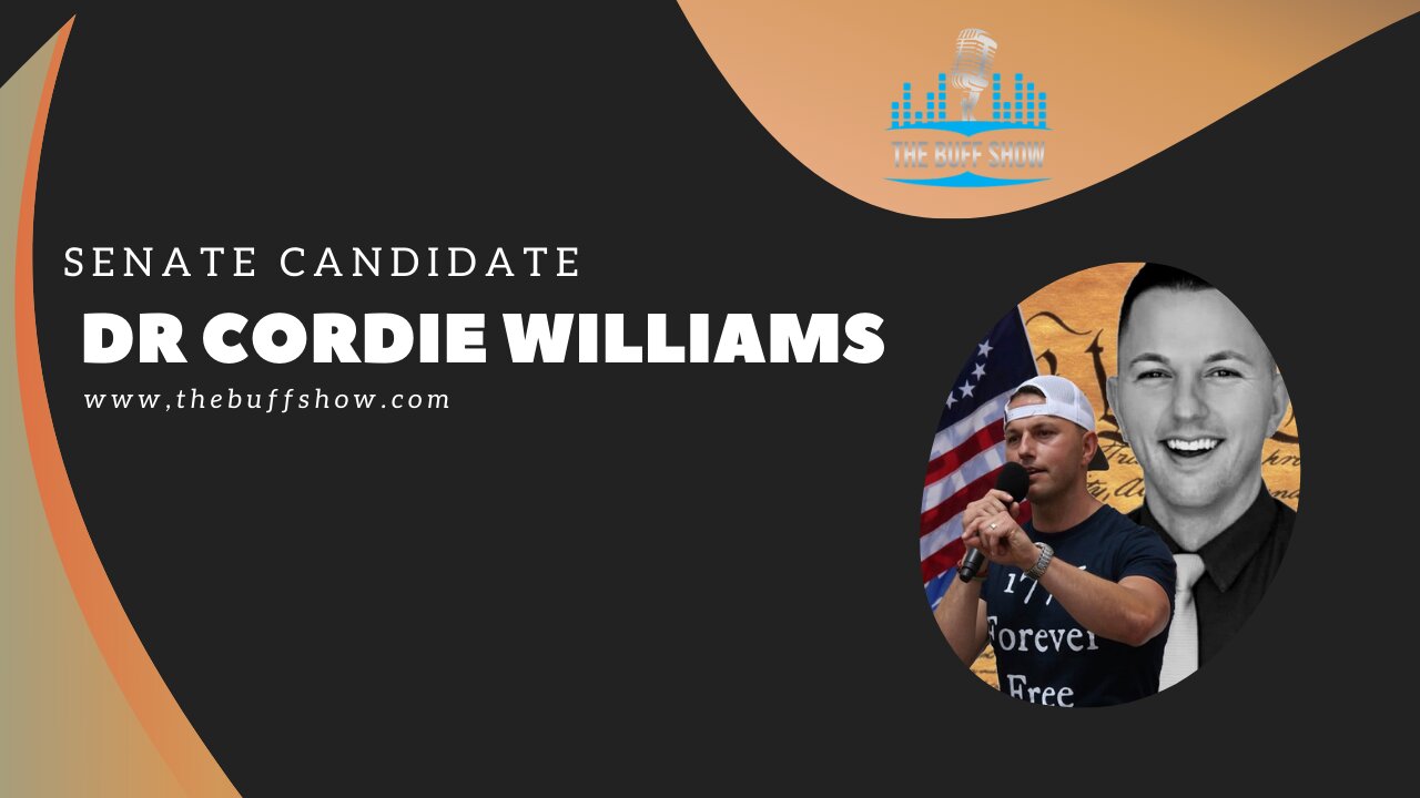 Dr Cordie Williams - California Senate Candidate