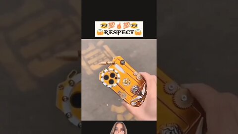 Respect || Golden Mobile Cover ❤️🔥💯 #respect #shorts