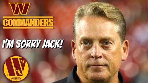 Washington Fans Owe Jack Del Rio An Apology!