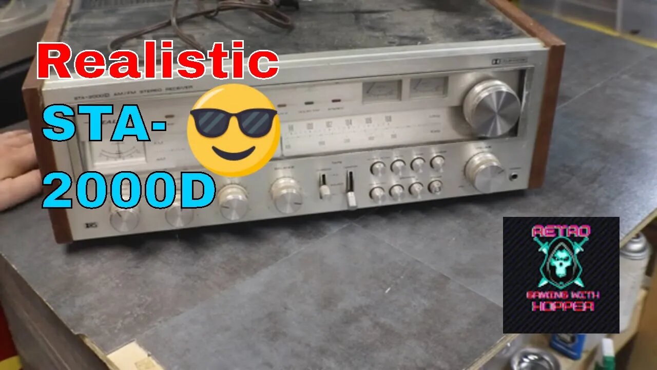 Testing Out A Realistic STA-2000D Receiver / Great Old Receiver