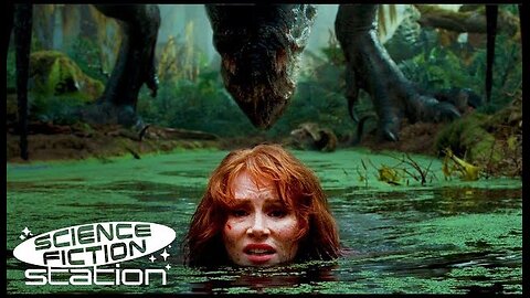 Claire Hides From The Therizinosaurus | Jurassic World: Dominion (2022) | Science Fiction Station.