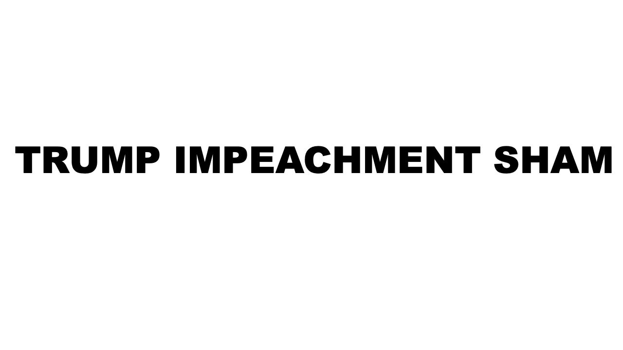 THE TRUMP IMPEACHMENT SHAM & HIGHLIGHTS FROM THE DEFENSE