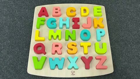 ABC Puzzle for Toddlers | Educational Learning Toy Video for Preschoolers