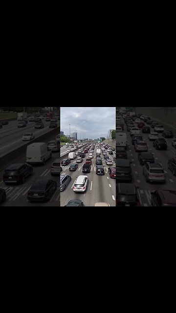 12PM TRAFFIC IN #ATLANTA #shorts