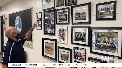 Gaither High School teaching legend Jerry Murray celebrates his 50th 'first day' of school