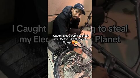 Brampton man tries to steal bike!