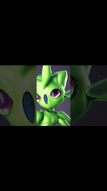 AI generated Celebi #whosthatpokemon #pokemon