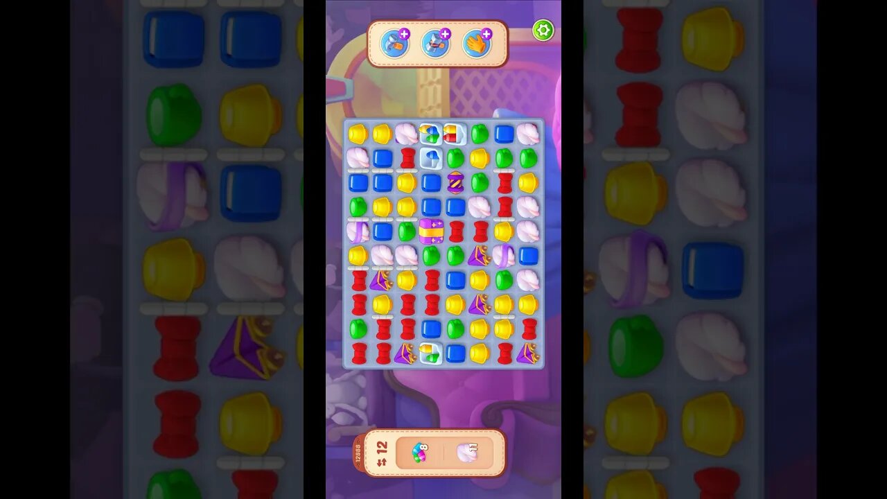 Shorts Playrix Homescapes Gameplay Walkthrough Level 12888-040