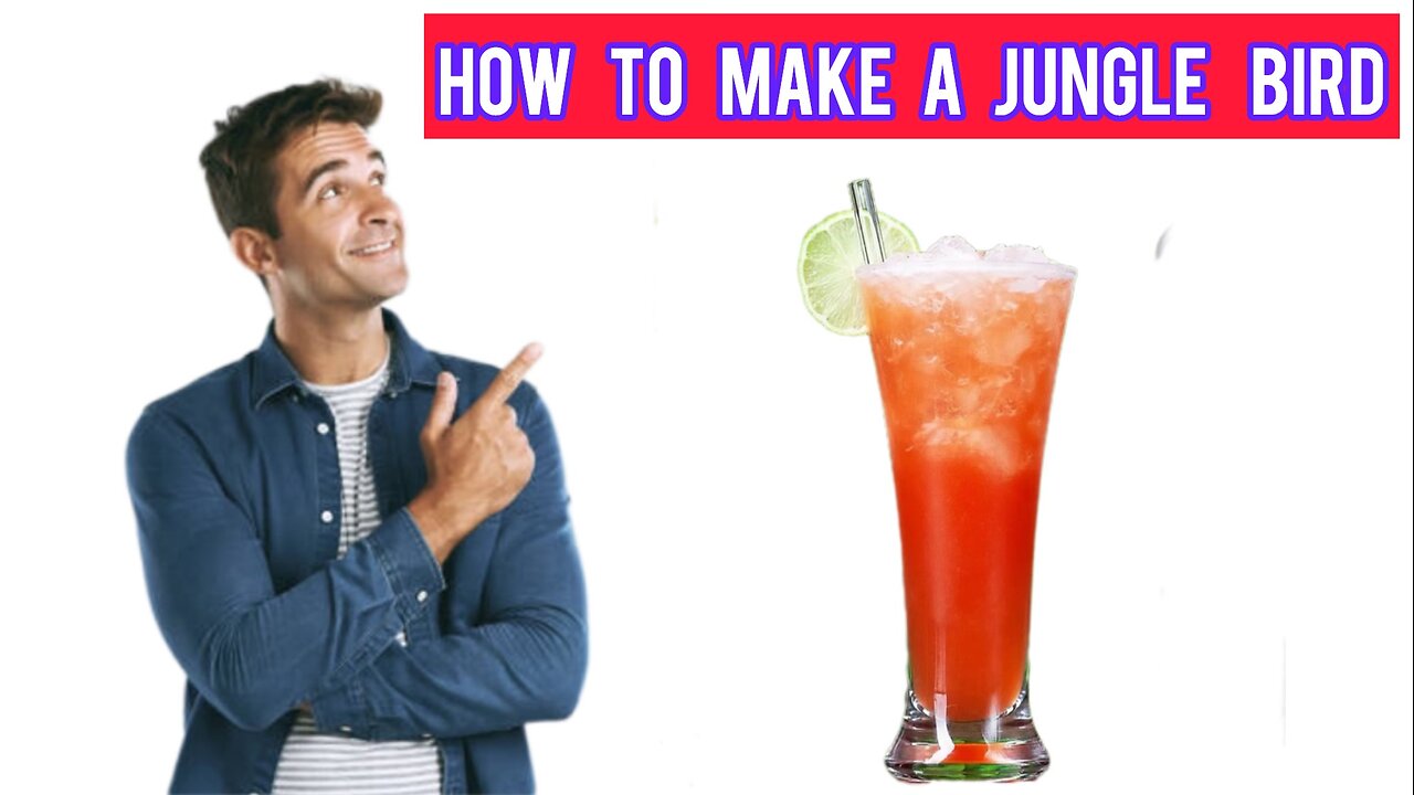 How to make jungle bird cocktail