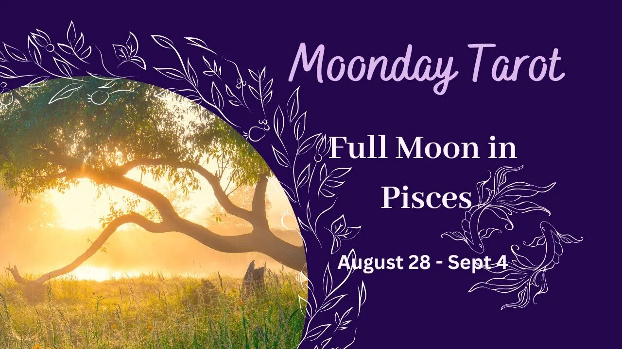 Moonday Tarot - Full Moon in Pisces