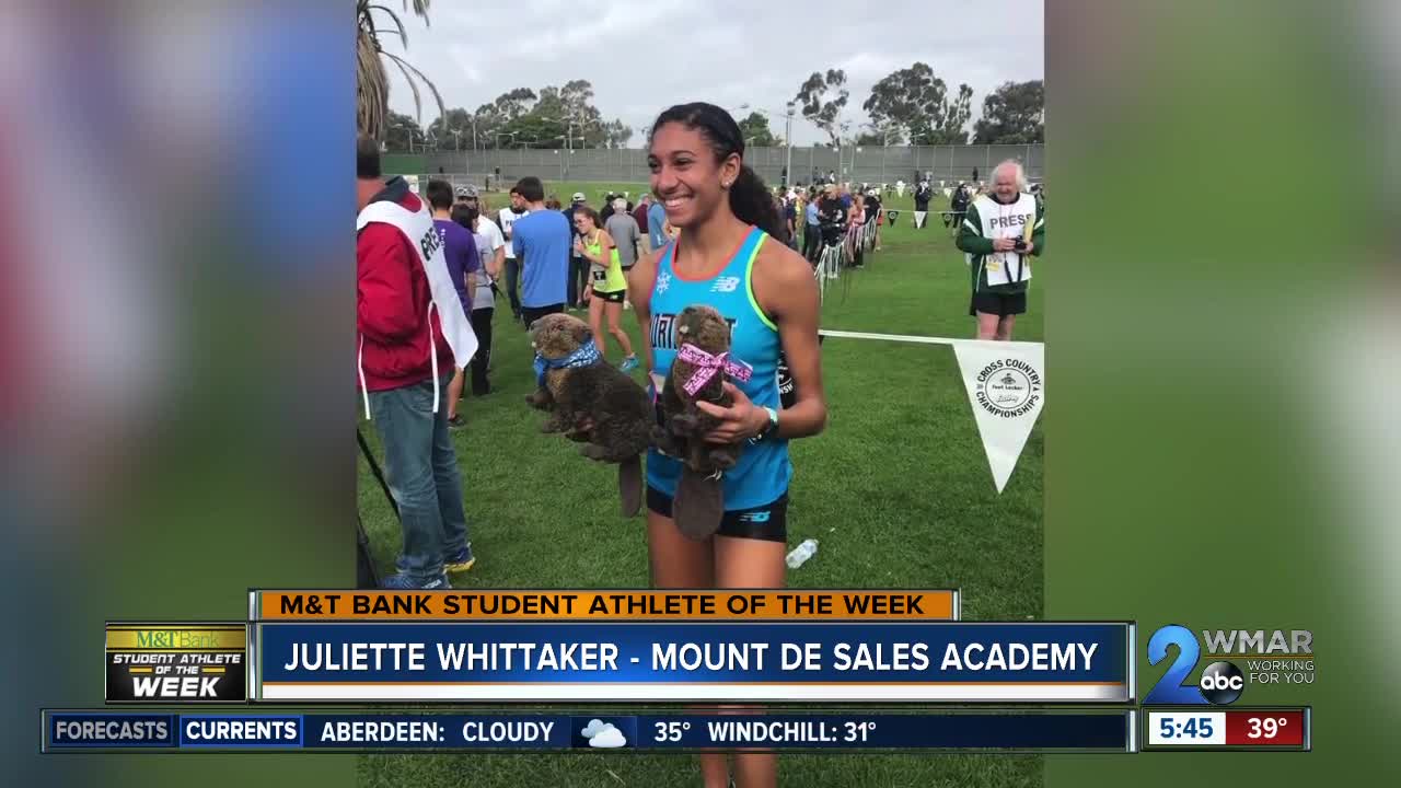 Student Athlete of the Week - Juliette Whittaker