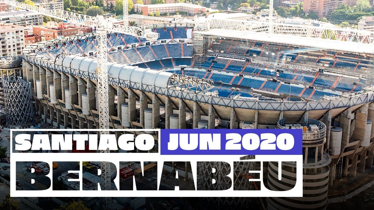 NEW Santiago Bernabéu stadium works (April 2021) | Real Madrid