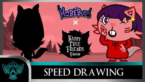 Speed Drawing: Happy Tree Friends Fanon - Nai | Mobebuds Style