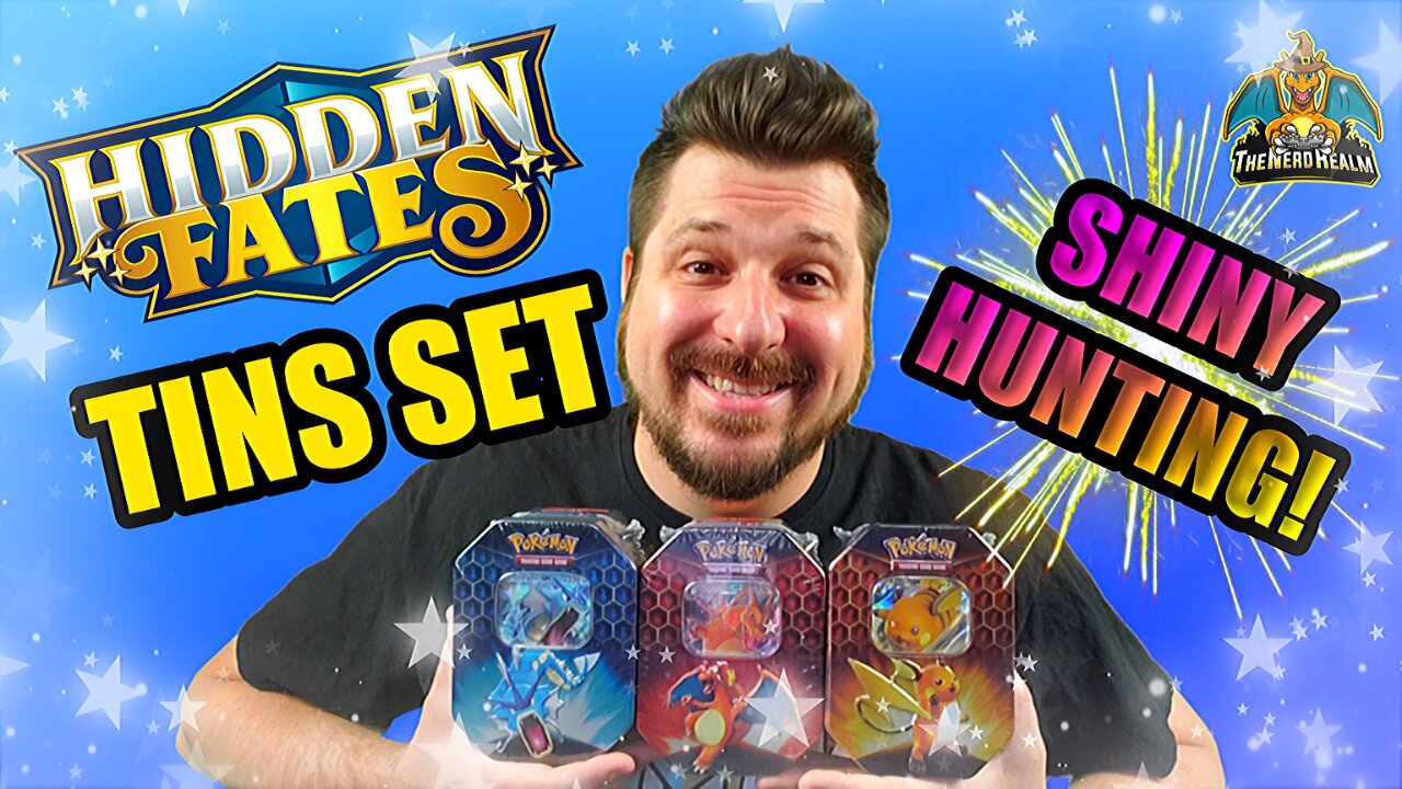 Hidden Fates Tin Set | Shiny Hunting | Pokemon Opening