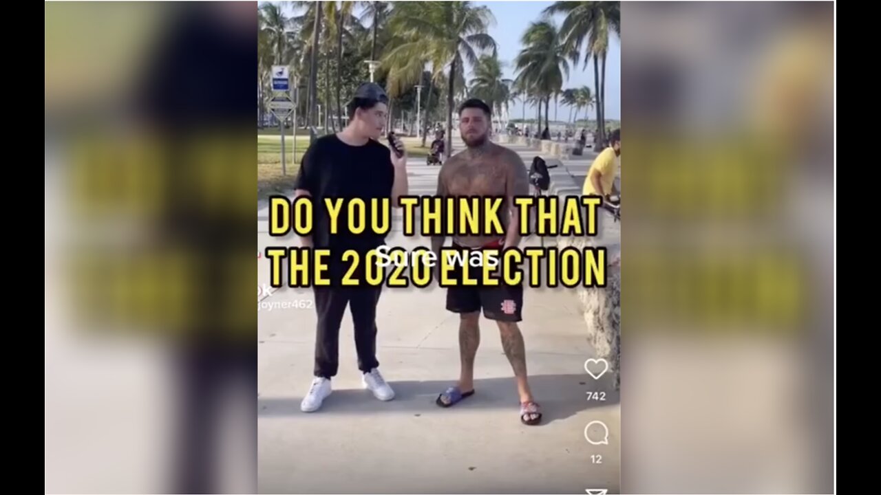 👉 "Do you think the 2020 election was rigged..."