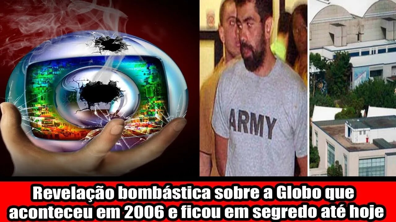 ACONTECEU EM 2006 E FICOU EM SEGREDO ATÉ HOJE, REVELAÇÃO BOMBÁSTICA SOBRE A GLOBO!!!