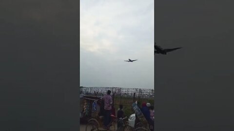 #more Air bus landing biman landing Bangladesh bangla Airbus landing