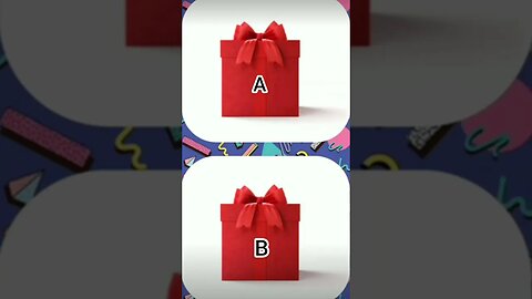 choose one gift box and comment your favourite movie 🥰😊😉🙃#shorts