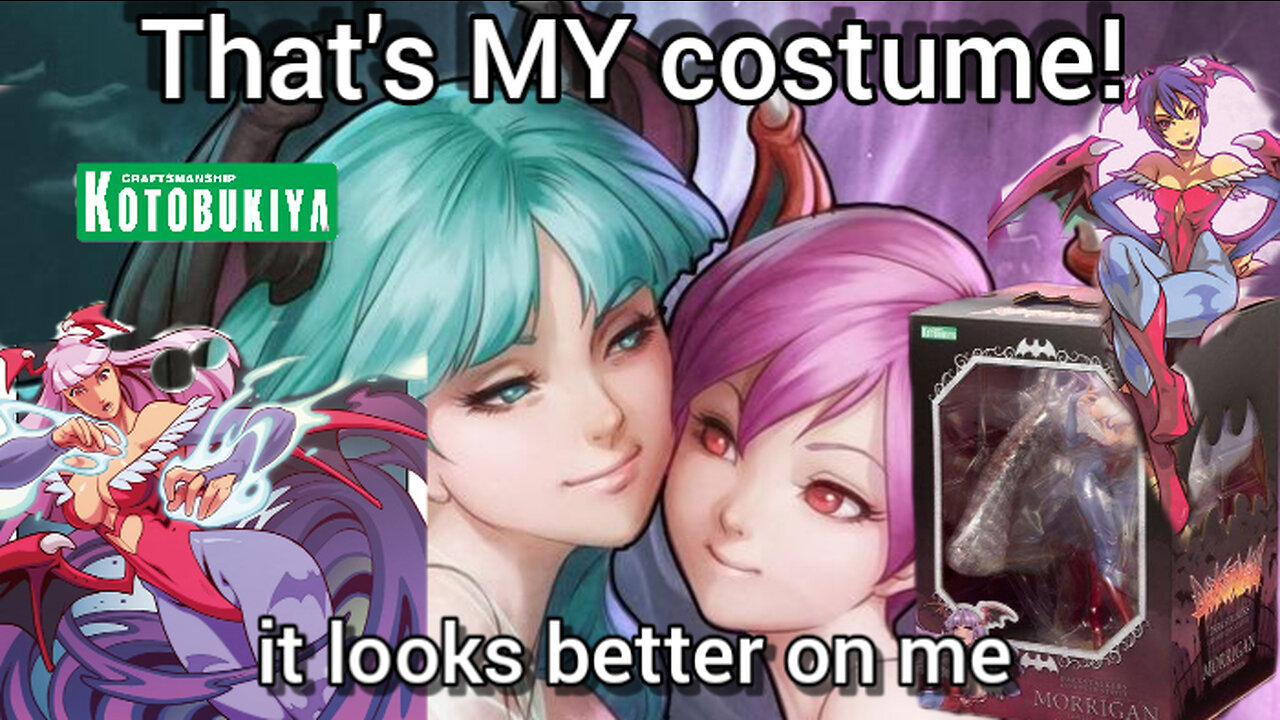 Can THE BEST Kotobukiya Bishoujo get better? Morrigan STEALS Lilith's costume!