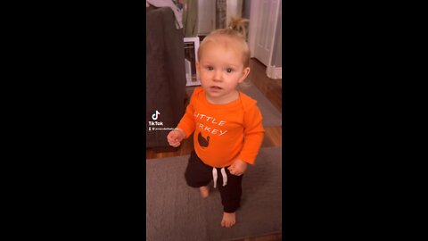 This baby has moves!