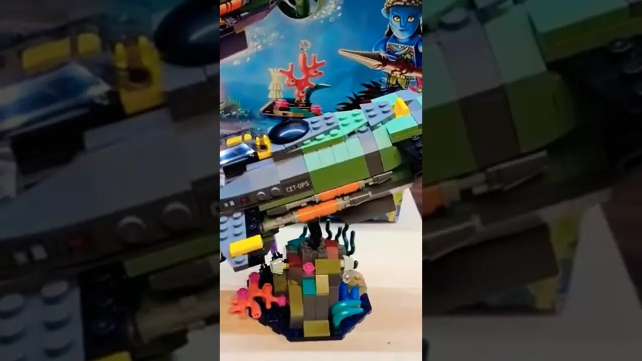 Lego Avatar The Way of Water Mako Sub