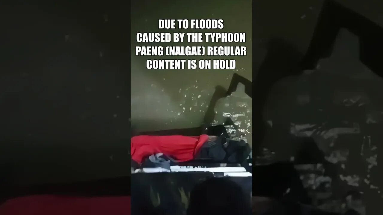Due to Flooding caused by #paengph our content is on hold in Rizal 2022 The Philippines
