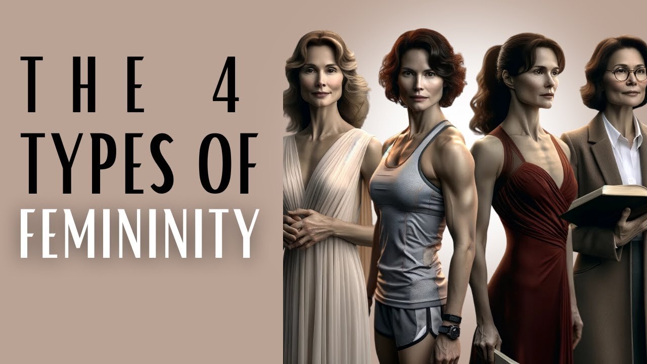 What are the 4 TYPES of FEMININITY?