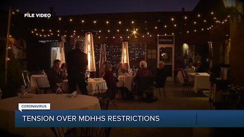 Tension over MDHHS restrictions
